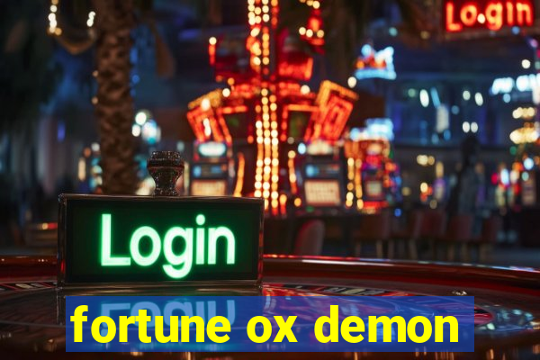 fortune ox demon